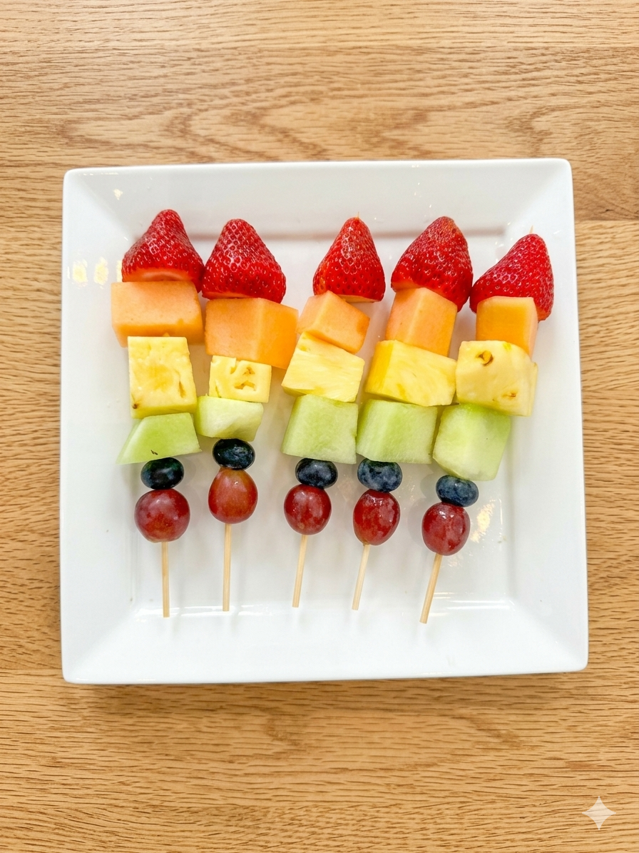 Seasonal Fruit Kebab