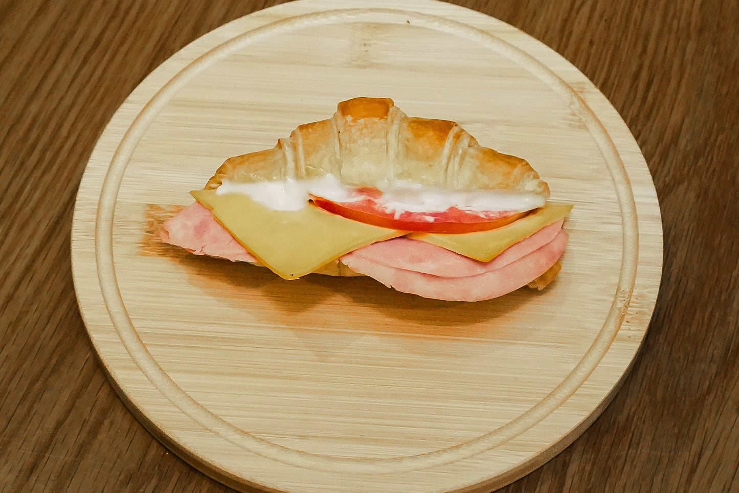Petite Savoury Croissant - Ham, Tomato & Swiss Cheese