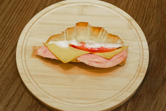 Petite Savoury Croissant - Ham, Tomato & Swiss Cheese
