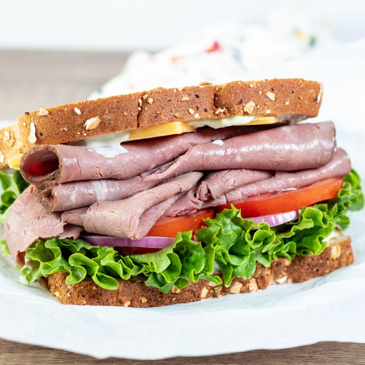 Gourmet Pastrami Sandwich