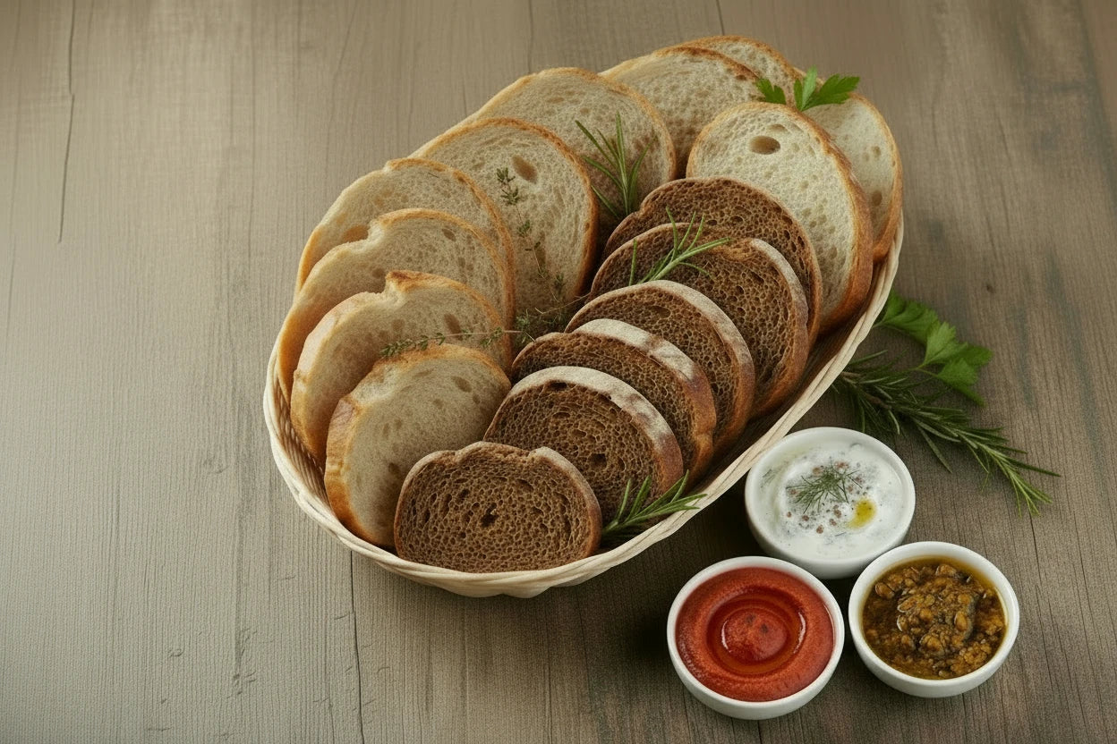 House Breads and Dips